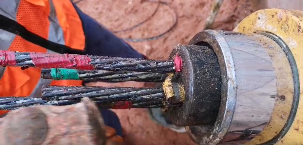 锚索张拉前准备