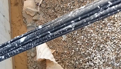 锚索激光标码展示