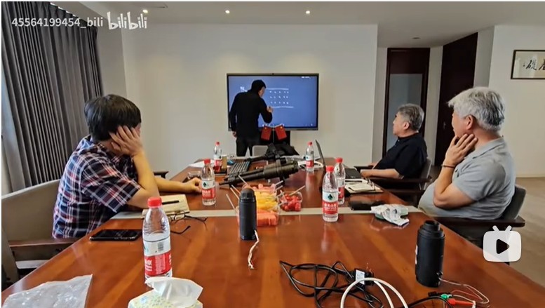 韩国三友公司来我司参观交流